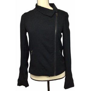 Women's Plenty monk & lou Black Moto Jacket Sz XXS